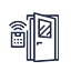 Access-controlled Lounge Doors